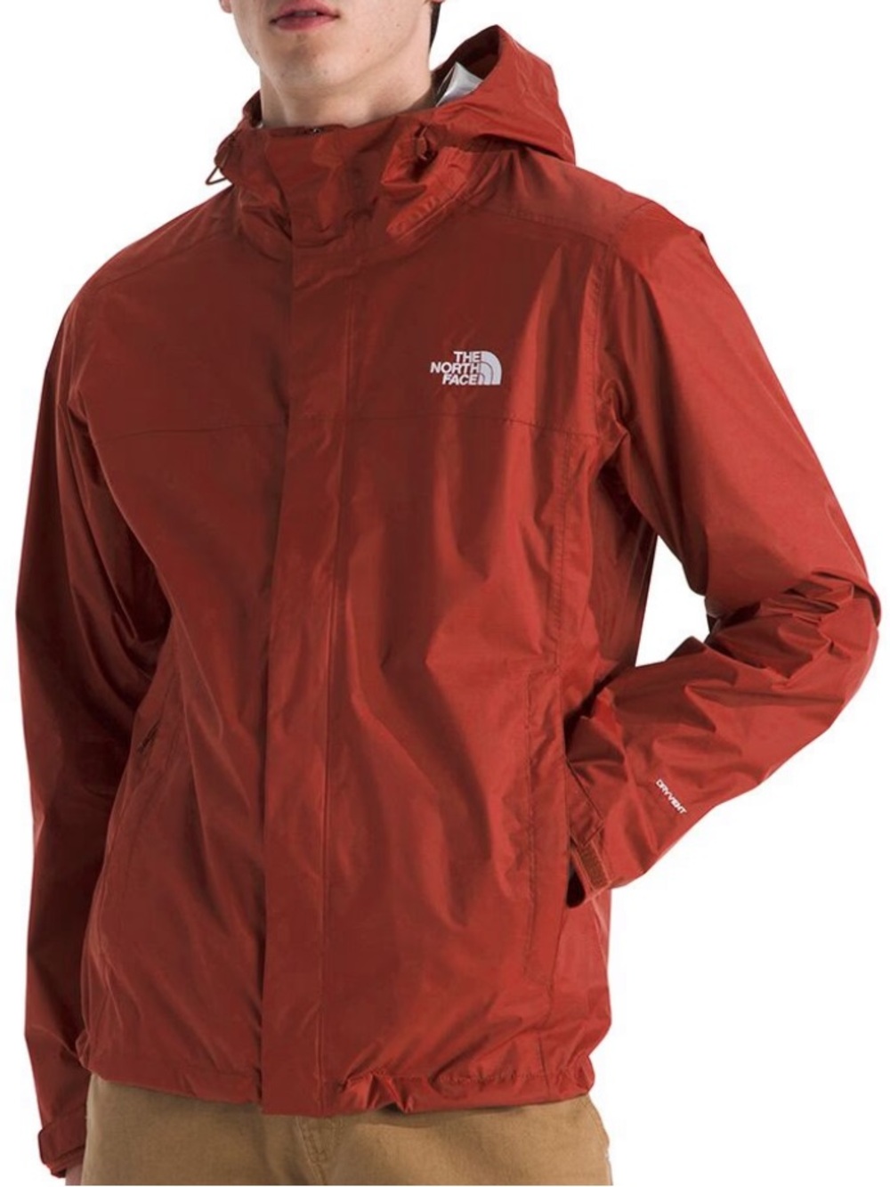 The North Face Men's Venture 2 Hooded Jacket - Iron Clay (Rust)